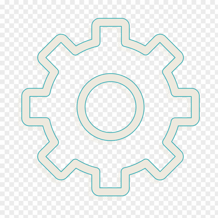 Emblem Logo Essential Icon Gear Object PNG