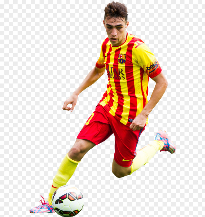 Fc Barcelona Munir El Haddadi FC Soccer Player Rendering Football PNG