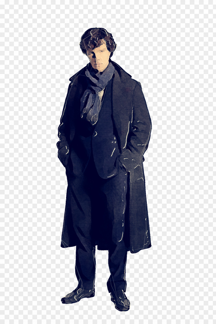 Formal Wear Raincoat Sherlock Holmes John H. Watson The Sign Of Three Television Show Actor PNG