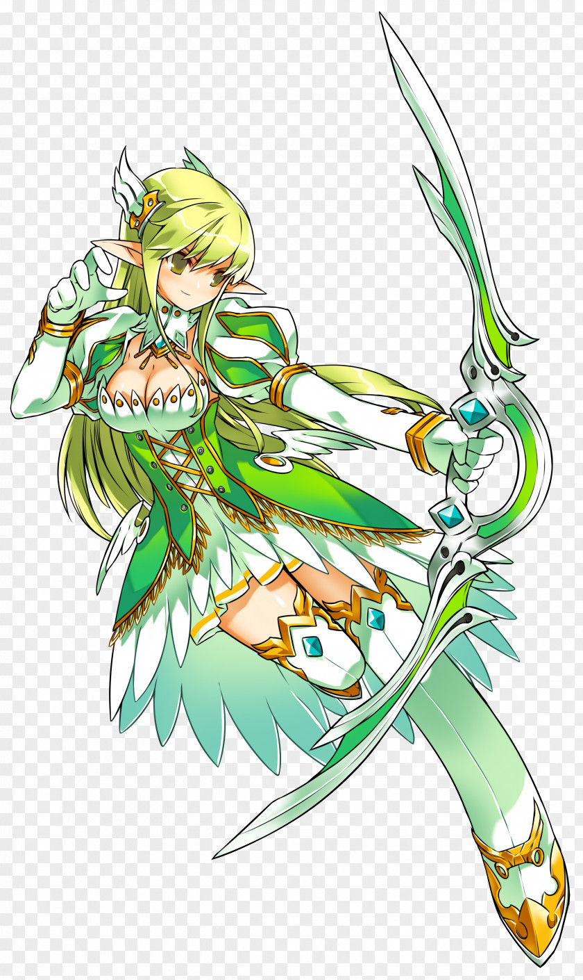 Princess Wind Elsword Video Game Art PNG