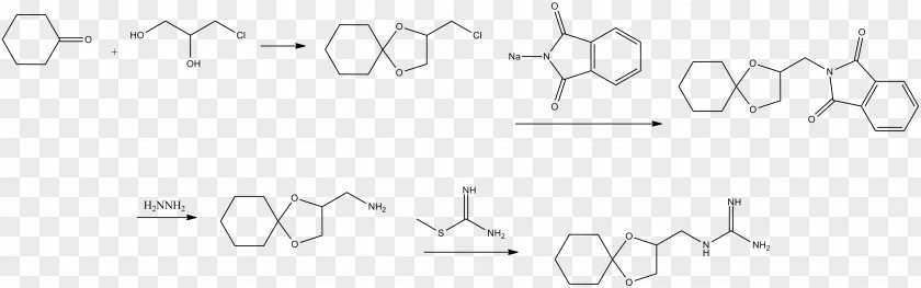 Guanadrel Antihypertensive Drug Pharmaceutical Sulfate Guanethidine PNG