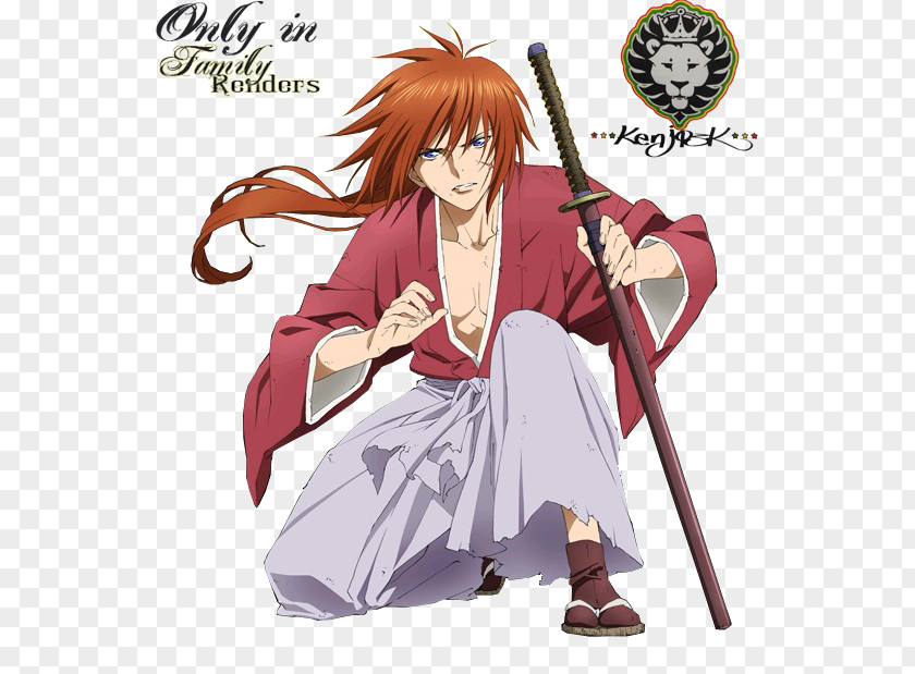 Kenshin Himura Rurouni Kenshin: Enjou! Kyoto Rinne Makoto Shishio Enishi Yukishiro Meiji Kenkaku Romantan Saisen PNG Saisen, Anime clipart PNG