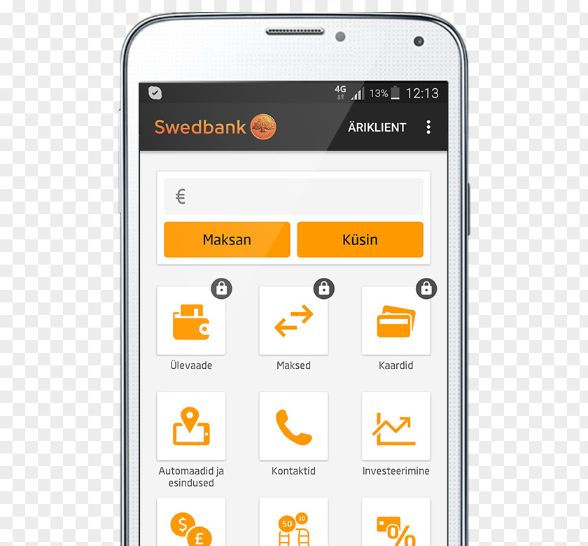 Mobile Bank Swedbank Finance Google Play PNG