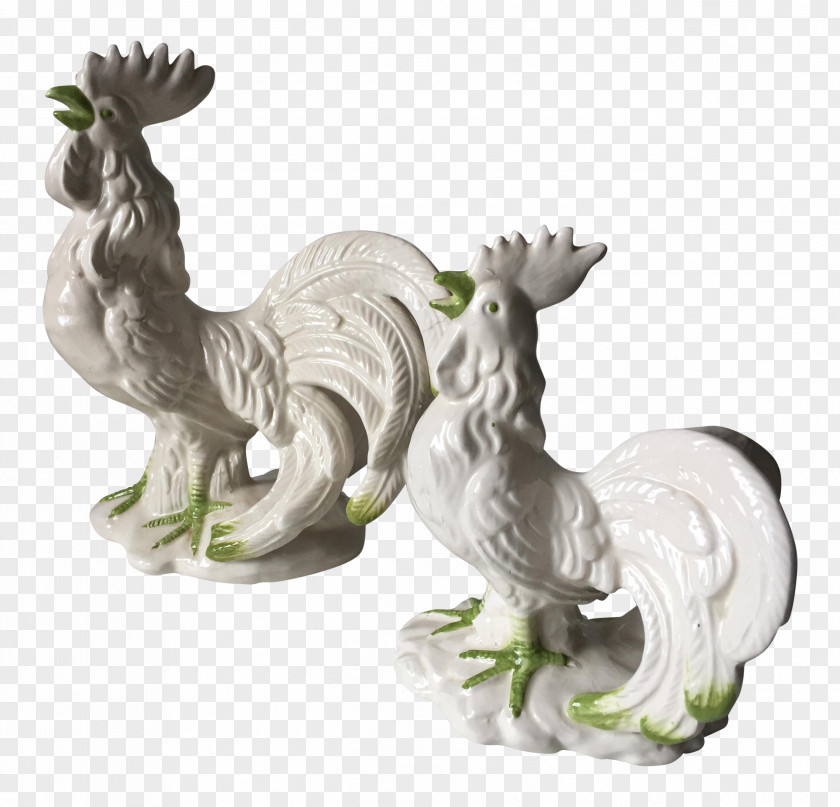 Rooster Tait Figurine Statue PNG