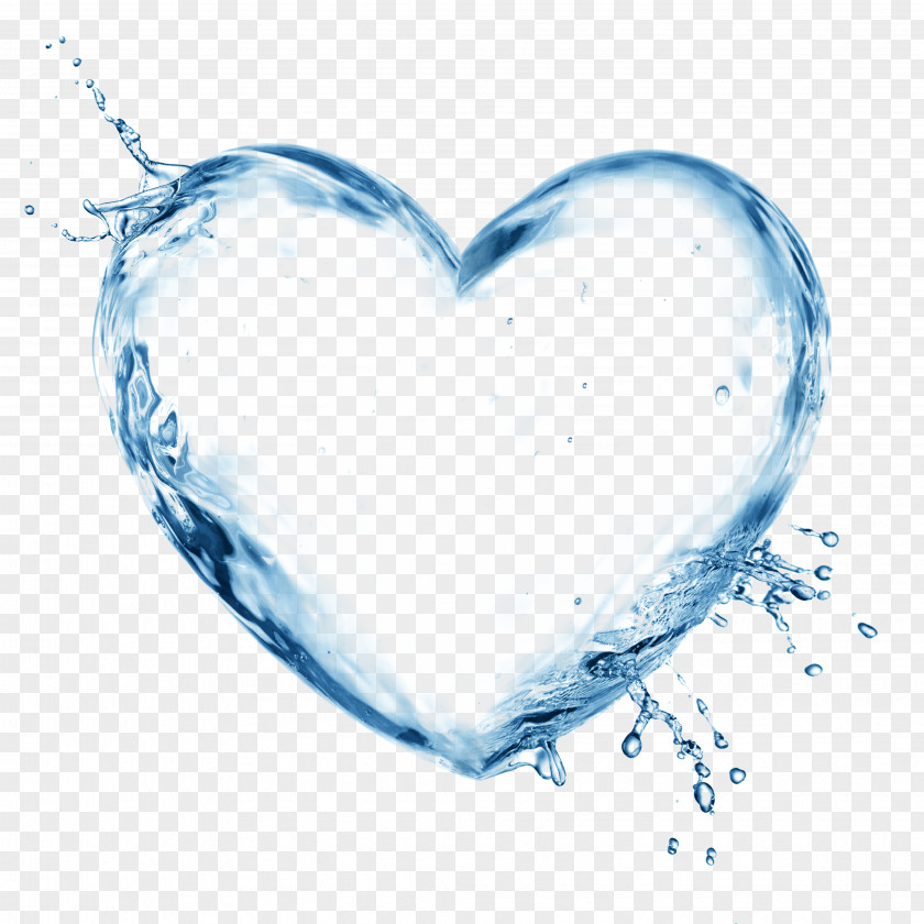 Spray Splashes,Skin Care FRESH Heart Hydrosphere Water PNG