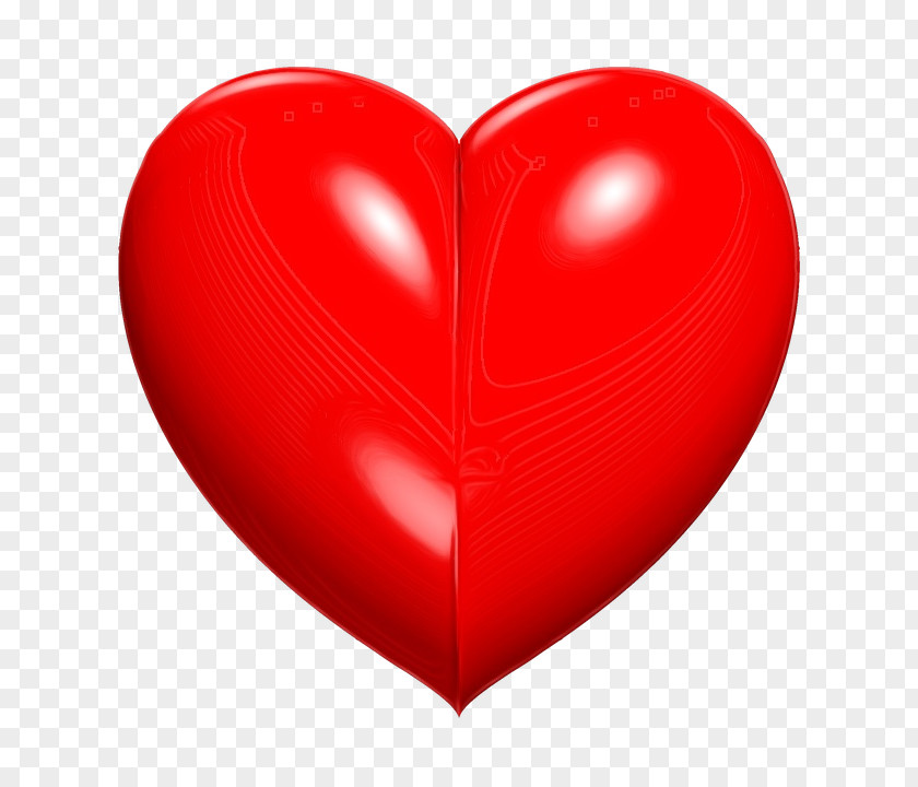 Symbol Balloon Heart Design M-095 RED.M PNG