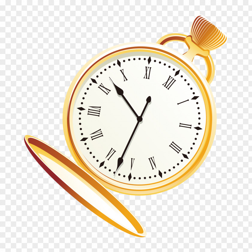 Vector Pocket Watch Euclidean Clip Art PNG