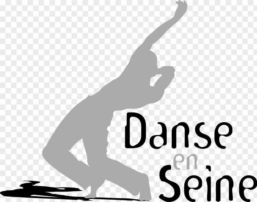Aqnes Silhouette Choreography Logo Dance Area Font PNG