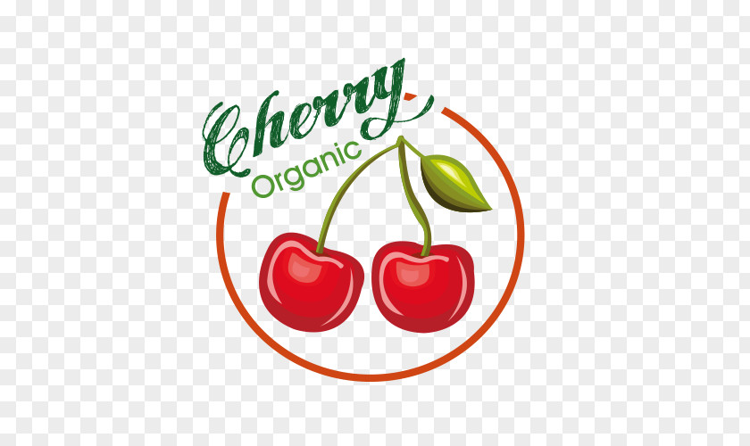 Cherry Label Juice Fruit Download PNG