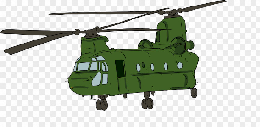 Chinook Cargo Helicopter Military Clip Art Vector Graphics Airplane PNG