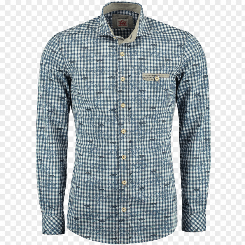 Dress Shirt Long-sleeved T-shirt Tartan PNG