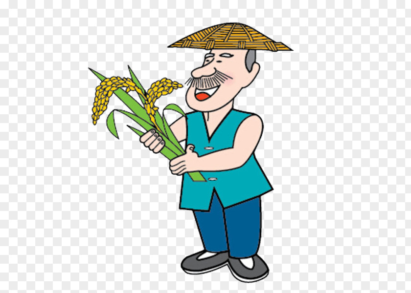Happy Farmer Cartoon Agriculture PNG