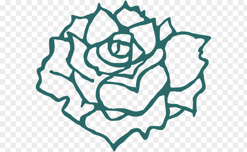 Ornamental Horticulture Clip Art Black Rose Openclipart Vector Graphics PNG