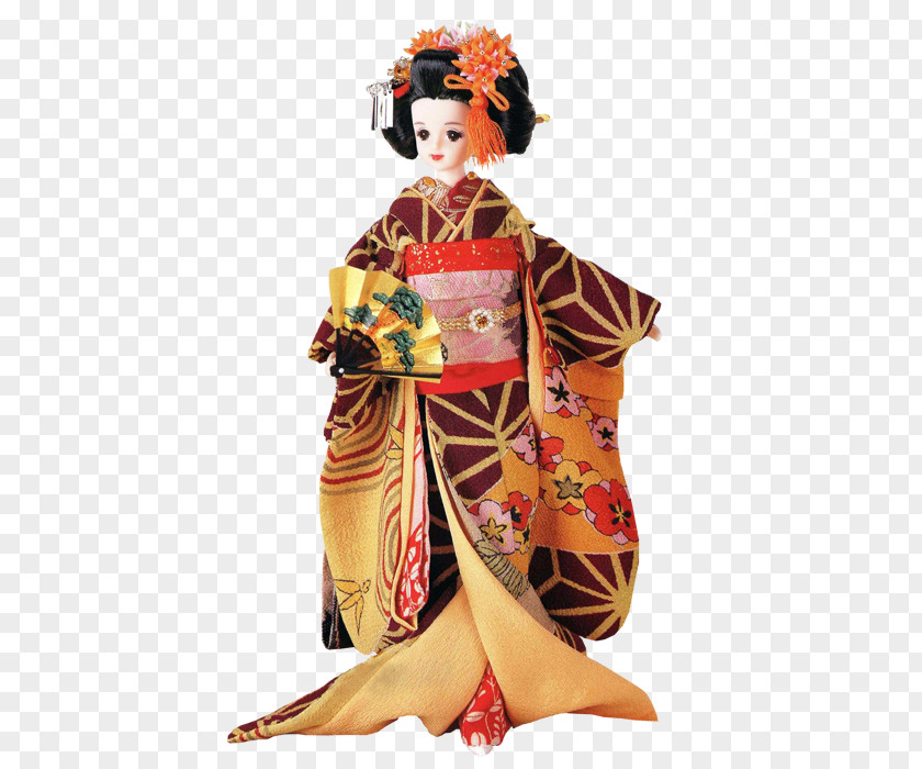 Barbie Doll Jenny Kimono Costume PNG