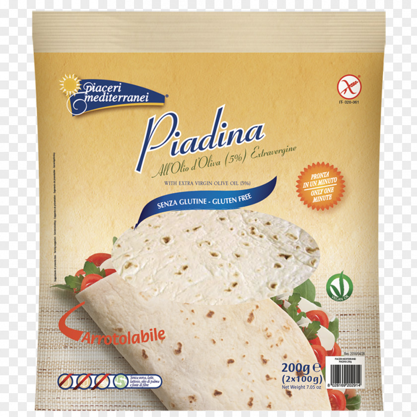 Bread Piadina White Oat PNG