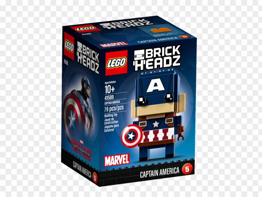 Captain America Lego Marvel Super Heroes BrickHeadz Amazon.com The Group PNG
