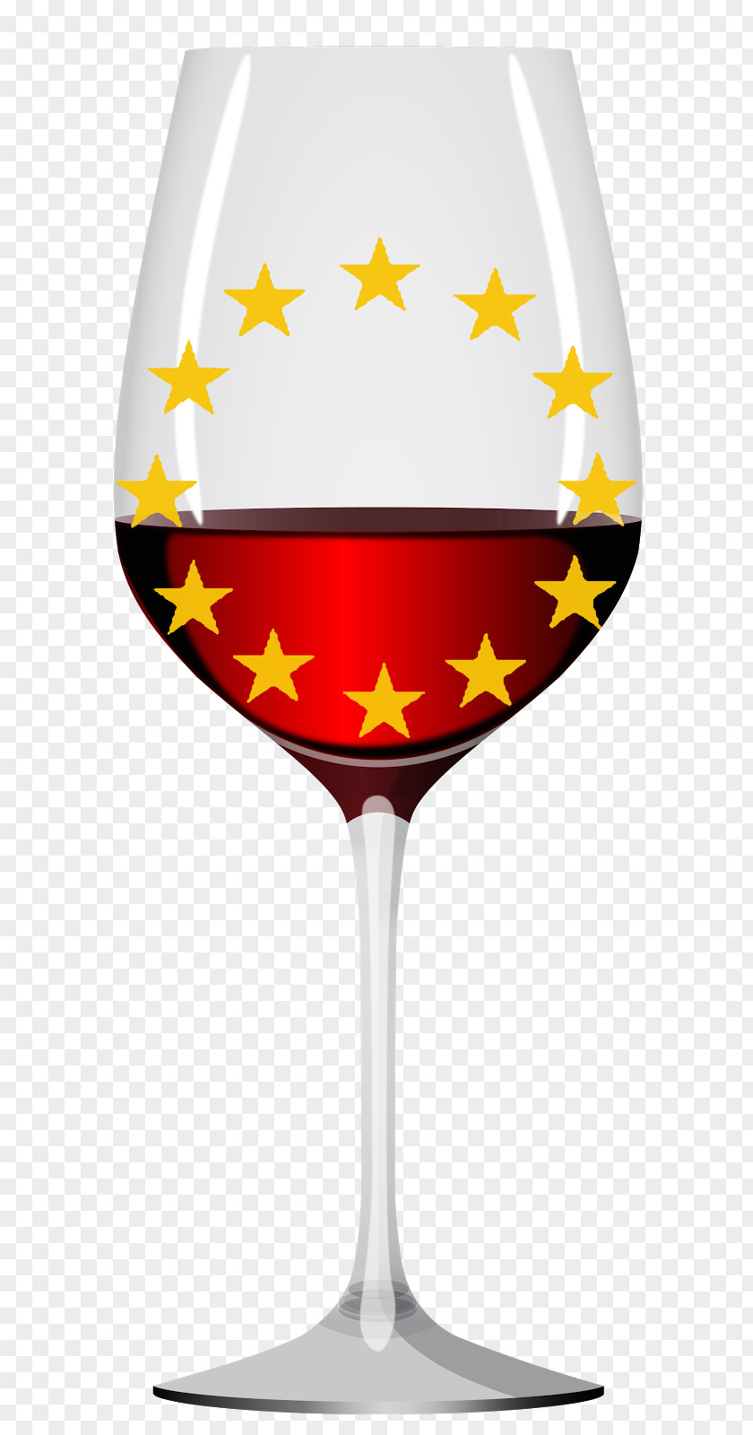 Champagne Red Wine Cocktail Glass PNG