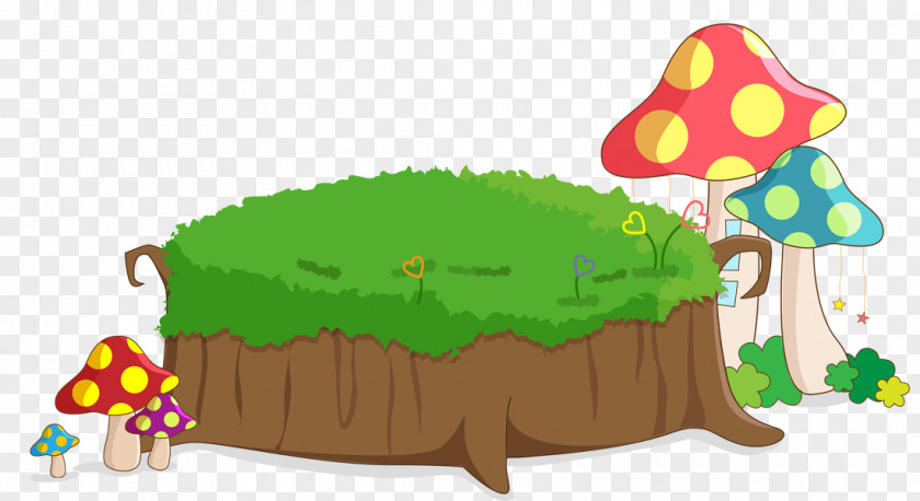 Free To Pull The Mushroom Stump Material Nature Download PNG