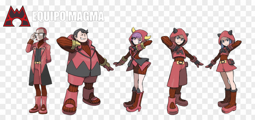 Magma Pokémon Omega Ruby And Alpha Sapphire Team Adventures PNG