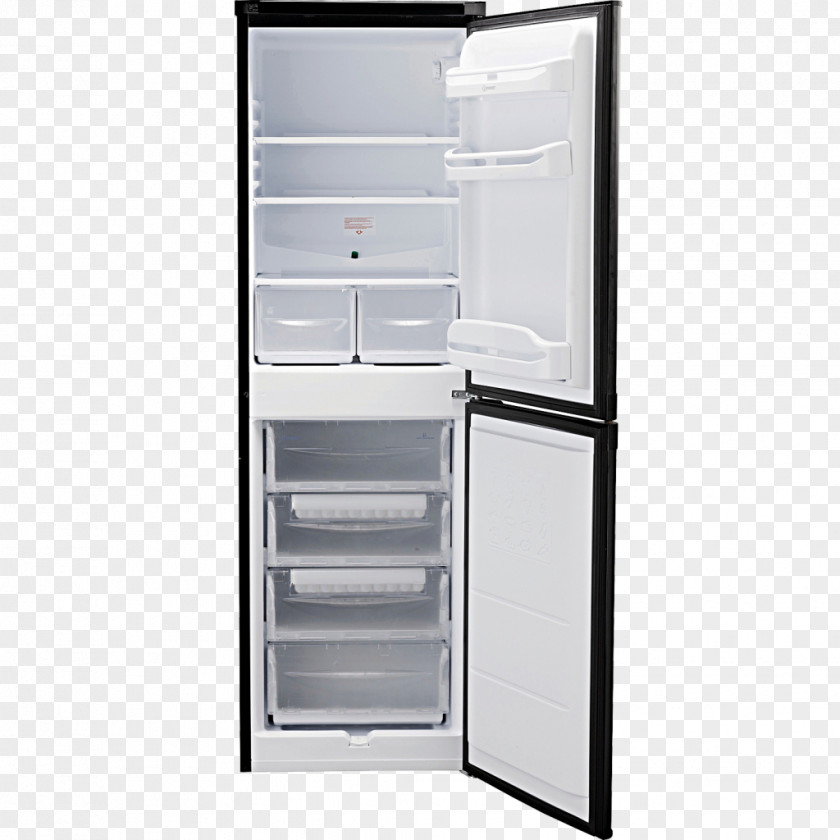 Refrigerator Indesit CAA 55 Fridge Freezers PNG