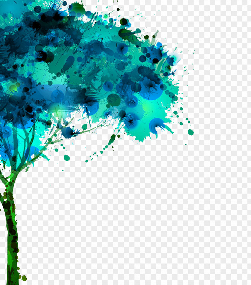 Watercolor Trees PNG trees clipart PNG