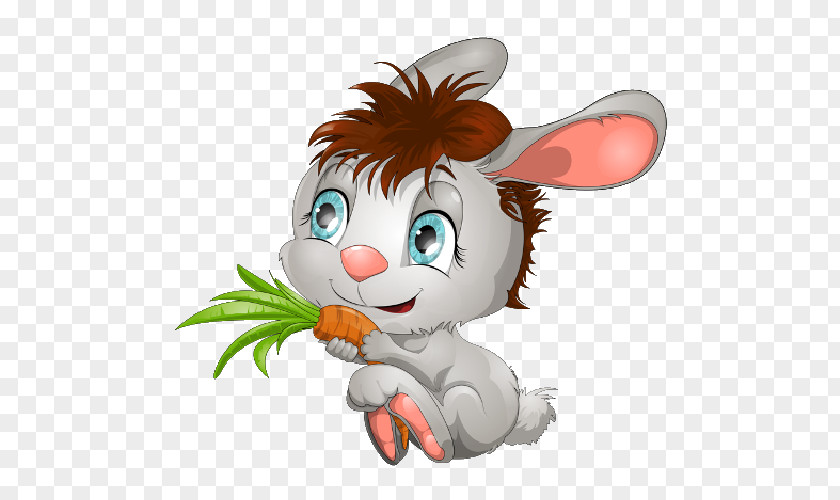 Elephant Rabbit Easter Bunny Hare Clip Art PNG