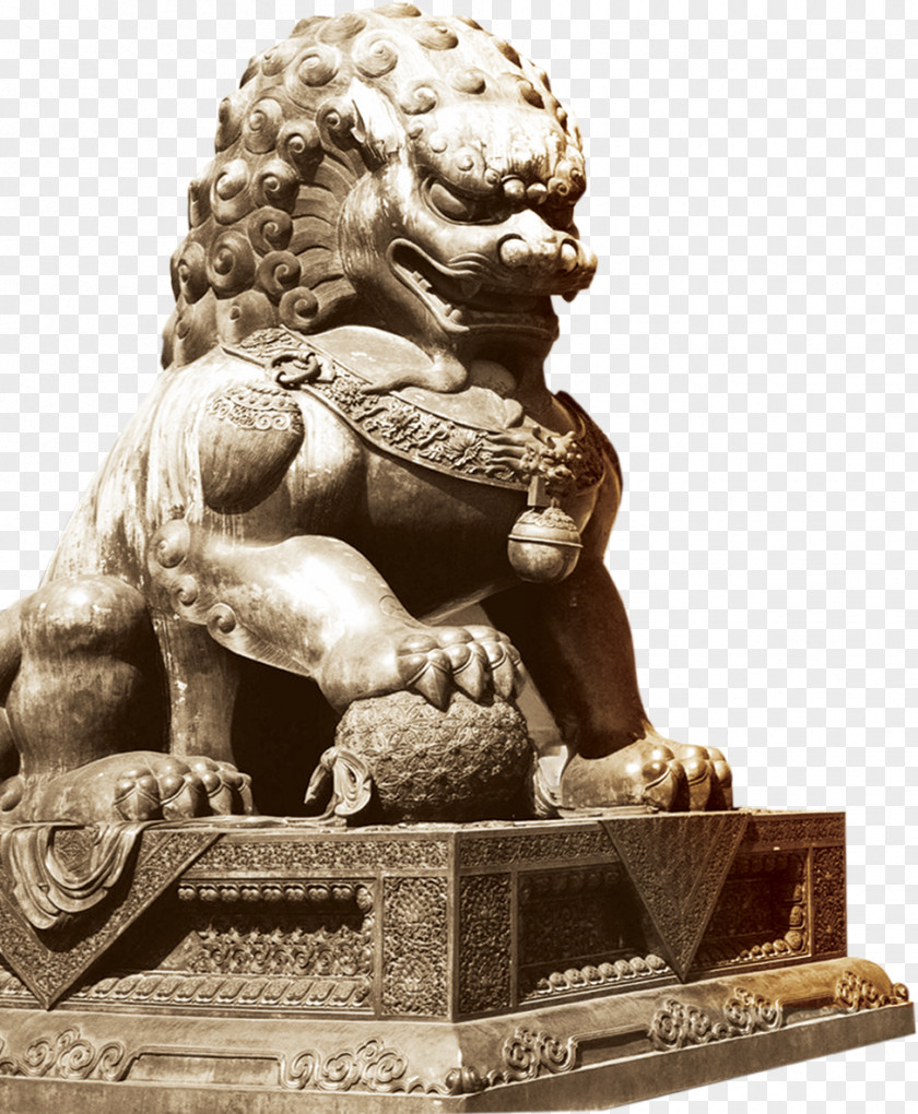 Goalkeeping Lion Statue U65b0u6c38u65edu4e94u91d1u6a21u5177u6709u9650u516cu53f8 China Southern Airlines Shenzhen Corporate Group Chinese Guardian Lions PNG
