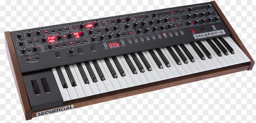 Guitar Piano Sequential Circuits Prophet-5 Prophet '08 Studio 440 Sound Synthesizers PNG