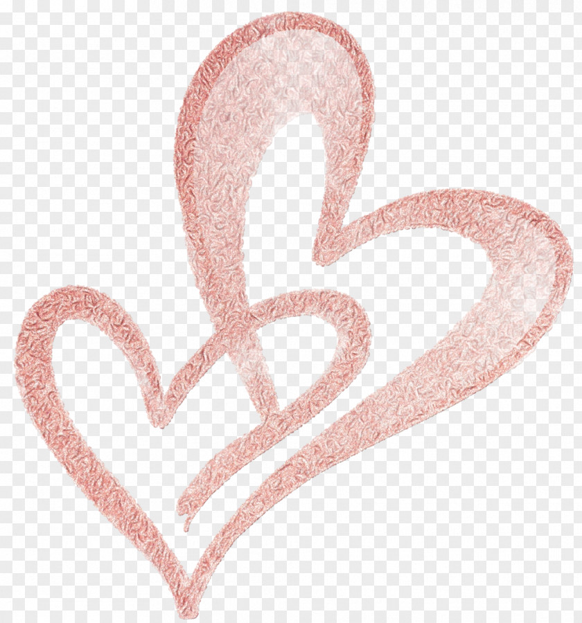 Love Heart Pink Font PNG