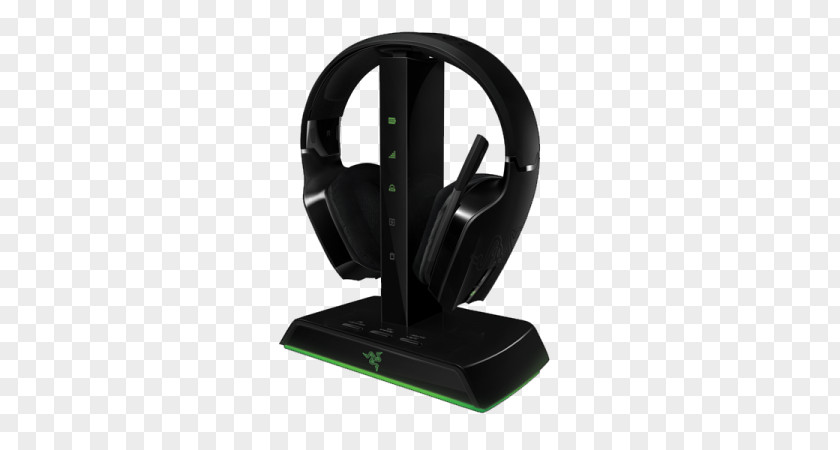 Razer Wireless Headset Xbox 360 Headphones 5.1 Surround Sound Inc. PNG