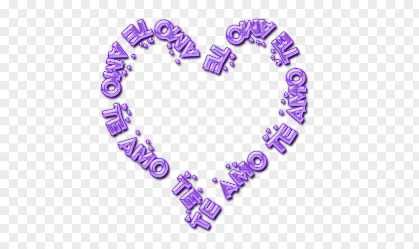 Te Amo Text Photography PNG