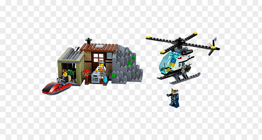 Toy Amazon.com LEGO 60131 City Crooks Island Lego PNG