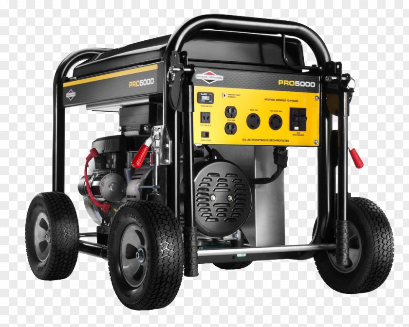 Engine Electric Generator Engine-generator Briggs & Stratton Small Engines Gasoline PNG