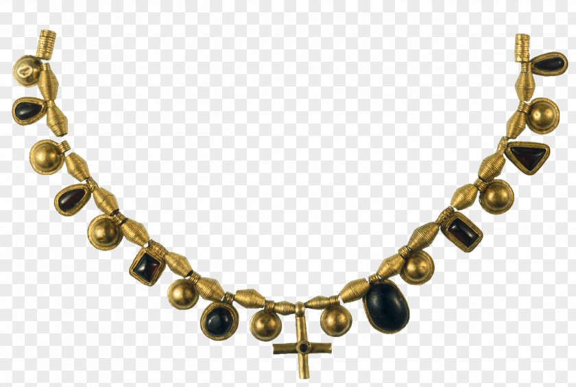 Necklace Anglo-Saxons Jewellery Angles PNG