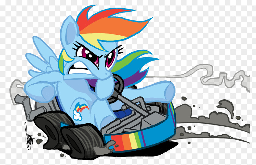 Nightclubs Ad Rainbow Dash Pony Rarity Go-kart Applejack PNG