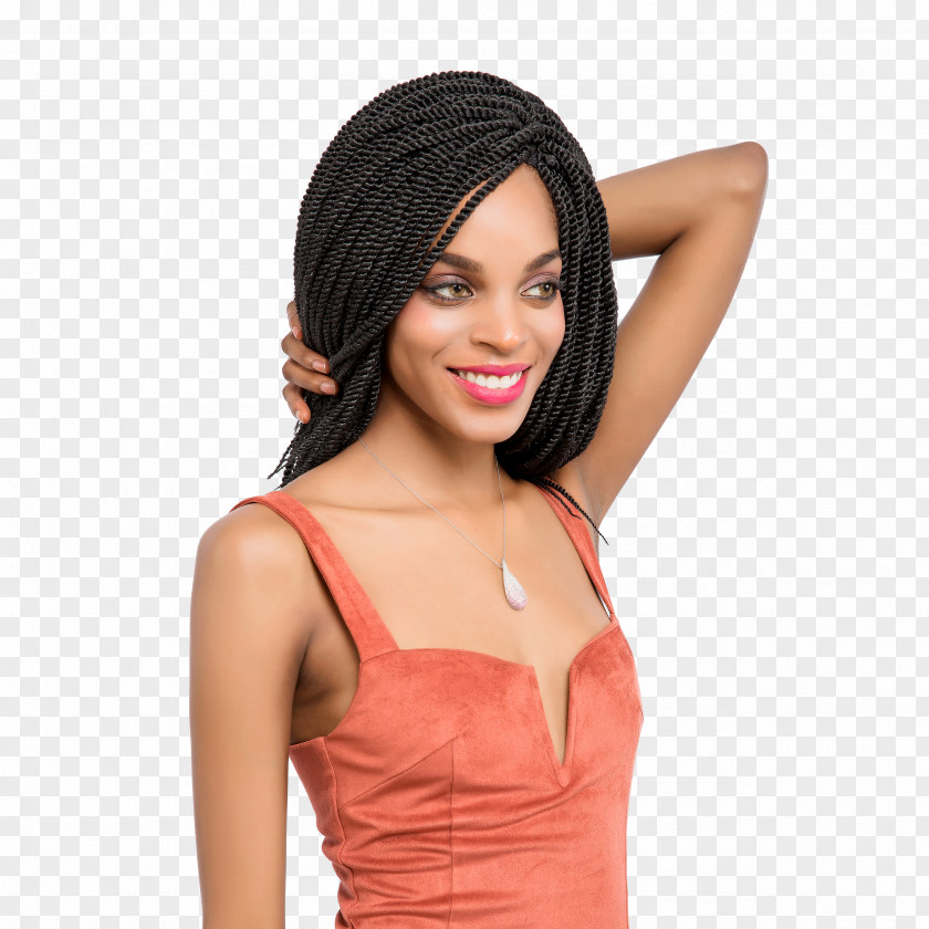 Princess Jasmine Wig Long Hair Crochet Braids Artificial Integrations PNG