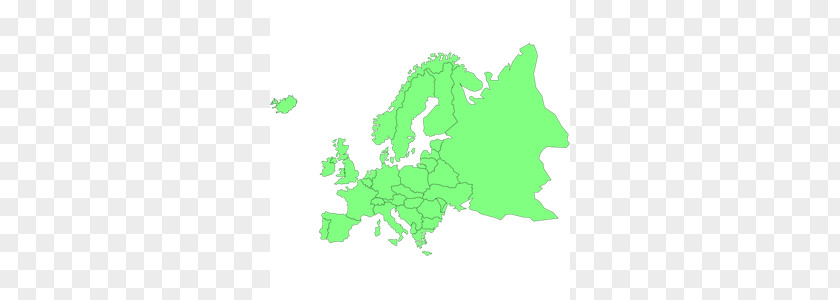 Europe Cliparts Vector Map Blank Clip Art PNG