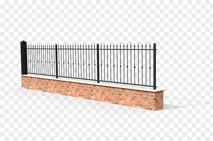 Fence Picket Iron Railing Material PNG