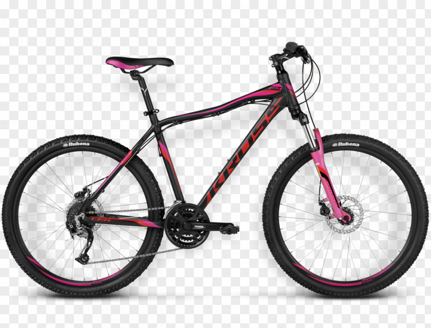 Pink Bicycle Cranks Shimano Mountain Bike Forks PNG