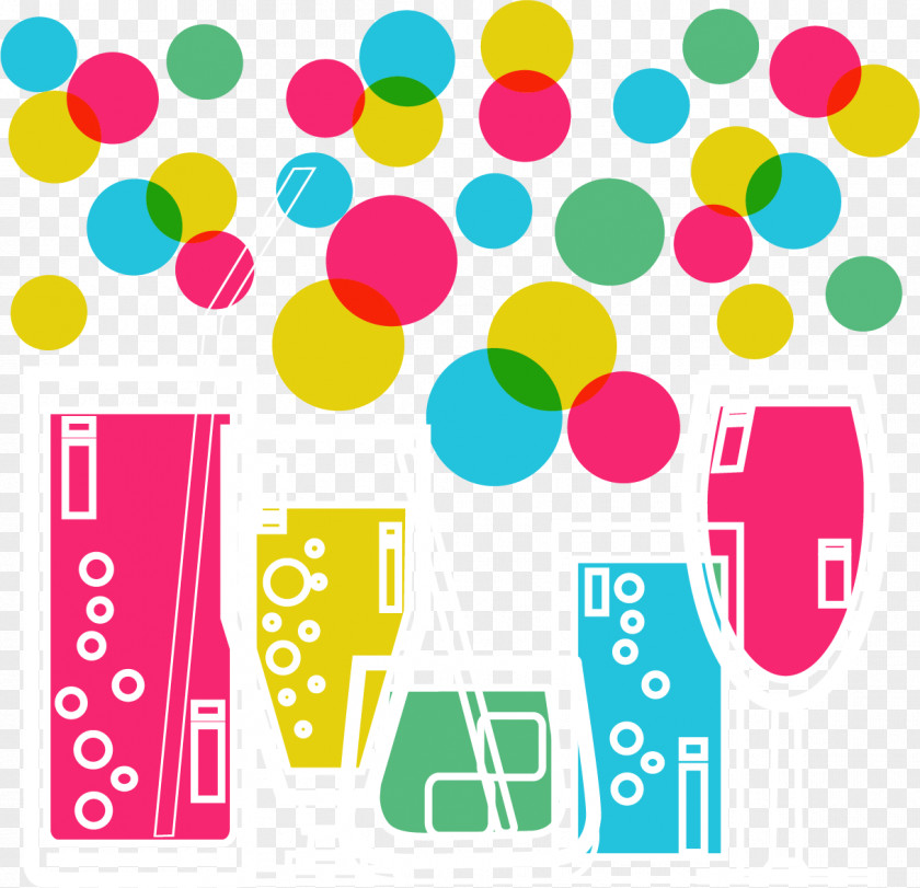 Colorful Cocktail Drinks Bottle Party Beer Drink PNG
