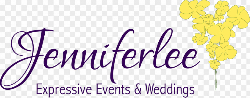 Event Planner Management Calligraphy Logo Brand Wedding PNG