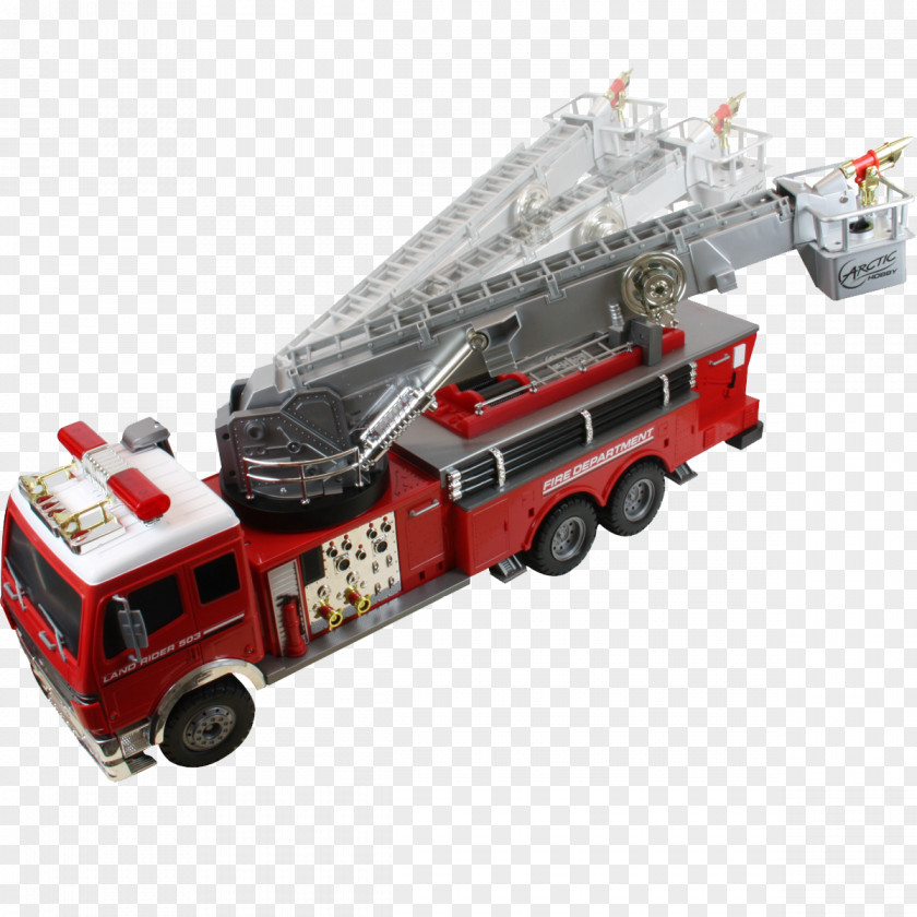 Fire Truck Engine Department Model Car Motor Vehicle PNG