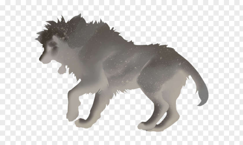 Lion Gray Wolf Mauve Color Clip Art PNG