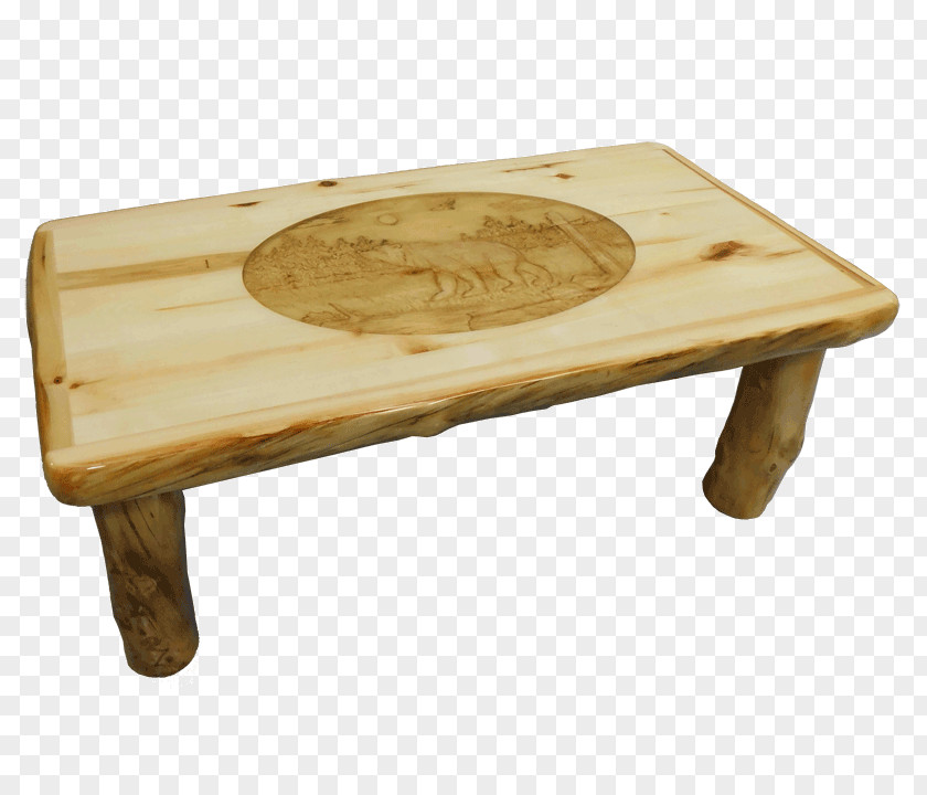 Log Tables Coffee Garden Furniture PNG