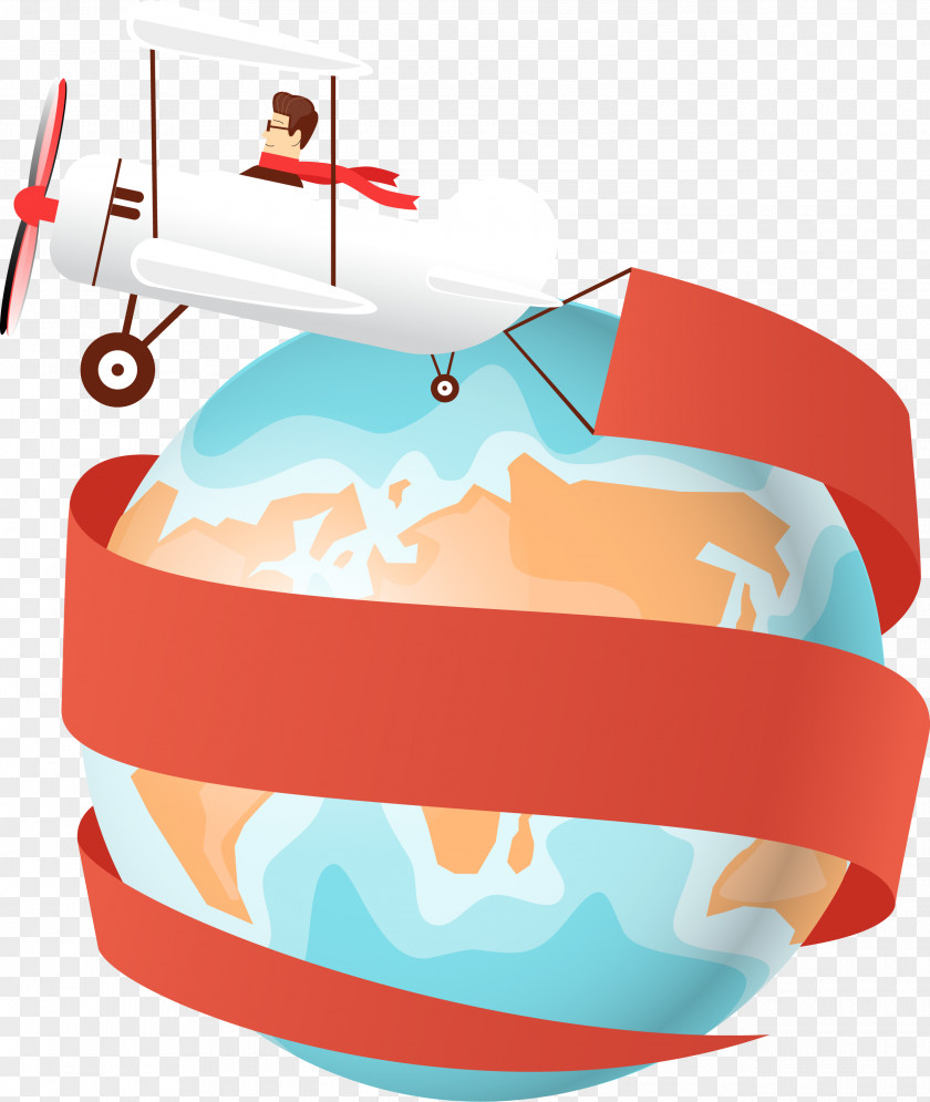 Open The Plane To Travel Around World Airplane Vacation PNG