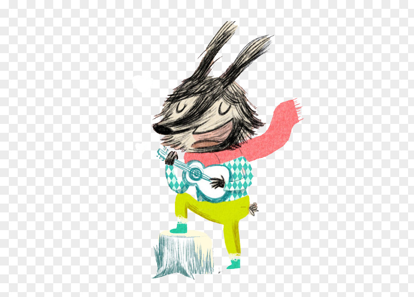 Singing The Rabbit Little Illustration PNG