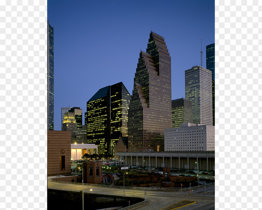 Skyscraper Bank Of America Center Houston Skyline District 500 West Madison Building PNG