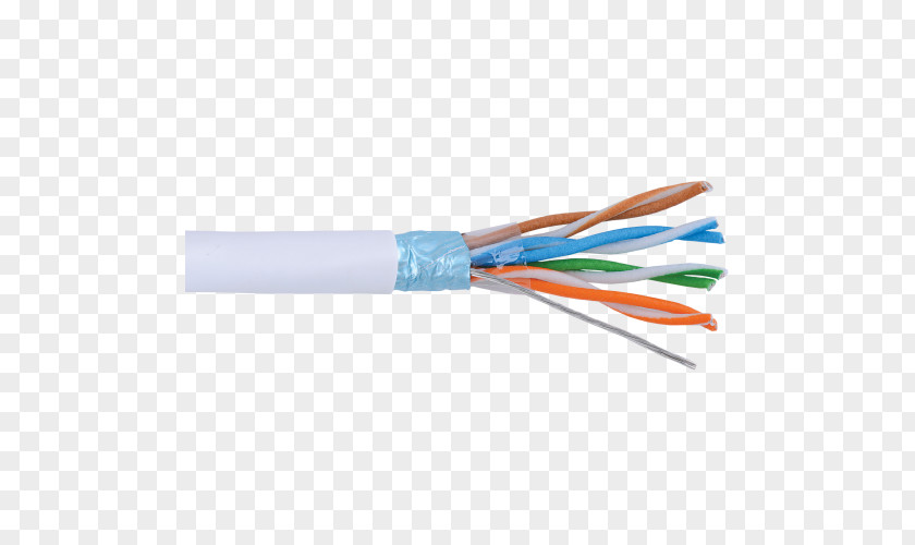 Wires Network Cables Electrical Cable Category 6 Shielded Twisted Pair PNG