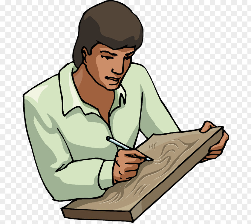 Writing Clipart Student Reading Sight Word Worksheet Man PNG