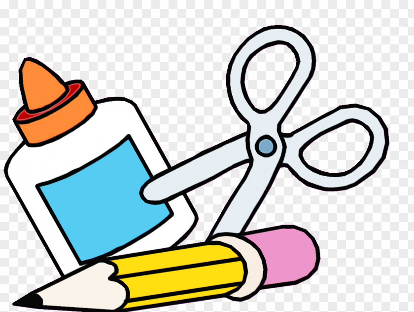 Artwork Writing Implement Cartoon School Supplies PNG